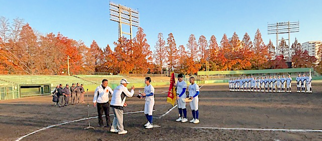 岡山県中学硬式野球選手権大会 集合写真