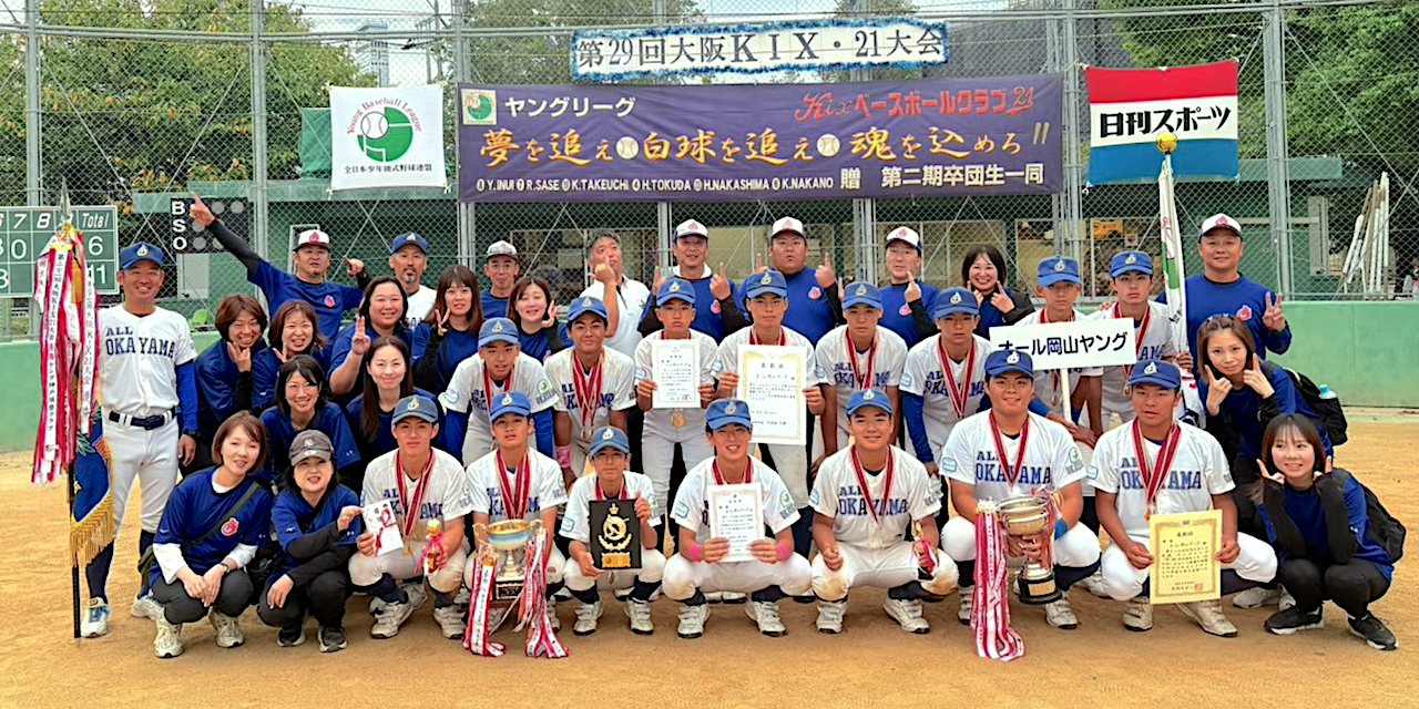 第２９回：大阪ＫＩＸ・２１大会：優勝集合写真
